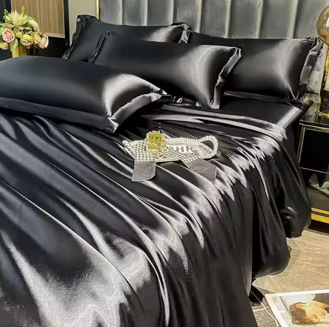 Nordic Silk Bedding Set with Duvet Cover - Sangia Silks