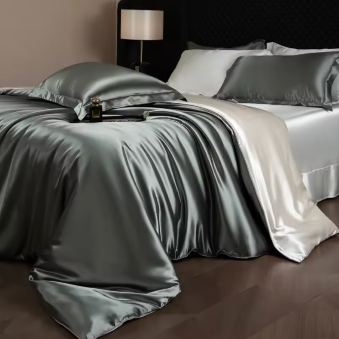 Silk Bed Sheets Set - Sangia Silks