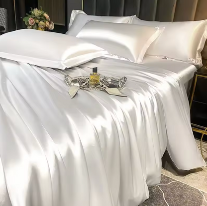 Nordic Silk Bedding Set with Duvet Cover - Sangia Silks