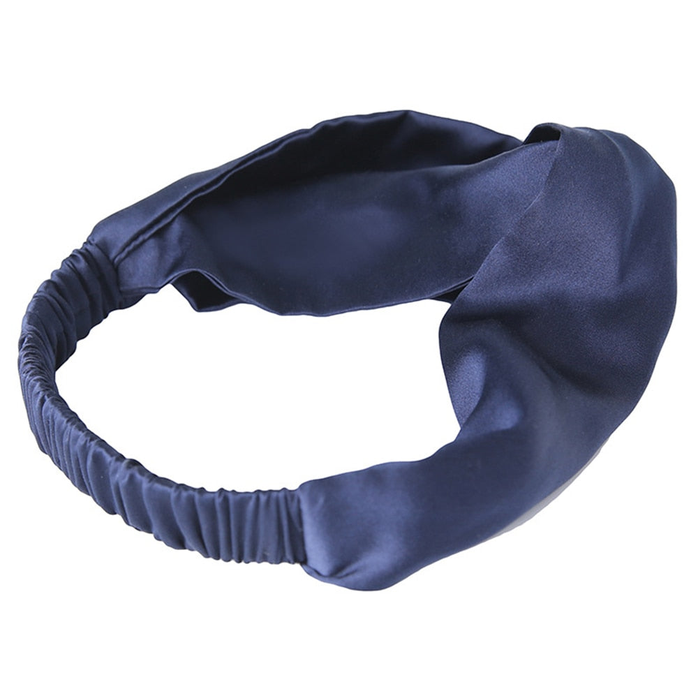 Mulberry Silk Elastic Headband - Sangia Silks