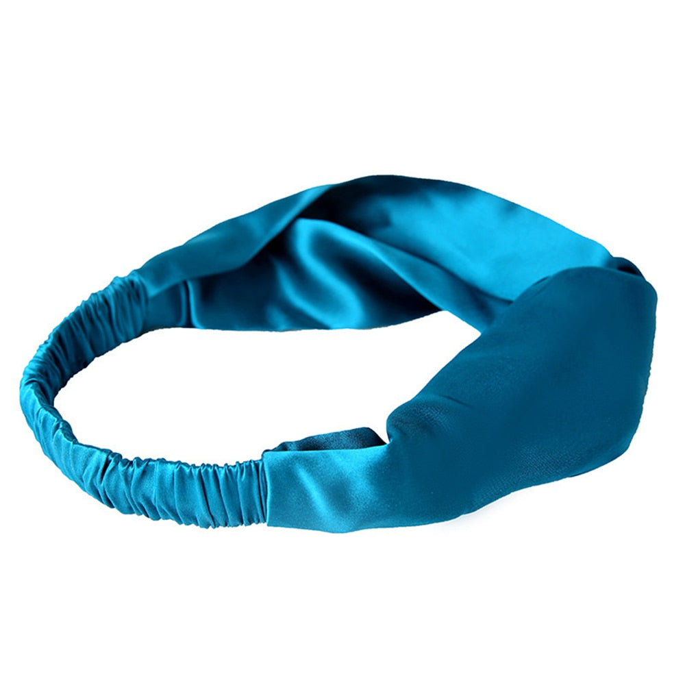 Mulberry Silk Elastic Headband - Sangia Silks