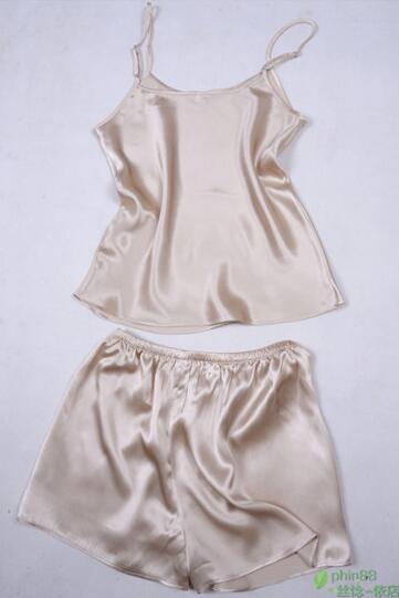 Natural Mulberry Silk Shorts Pajama Set - Sangia Silks