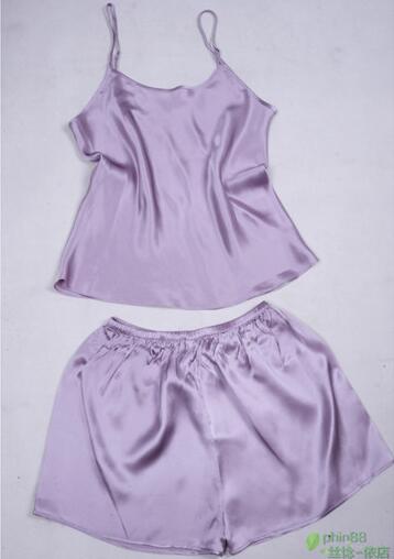 Natural Mulberry Silk Shorts Pajama Set - Sangia Silks