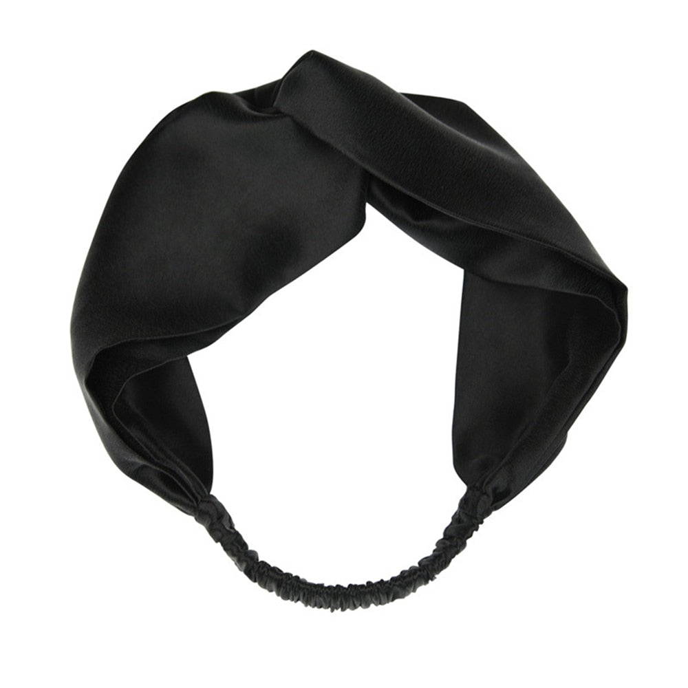 Mulberry Silk Elastic Headband - Sangia Silks