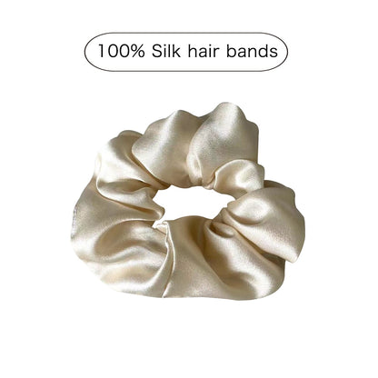 100% Pure Mulberry Silk Scrunchies - Sangia Silks