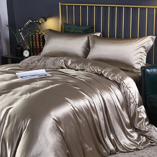 Mulberry Silk Bedding Set with Duvet Cover - Sangia Silks