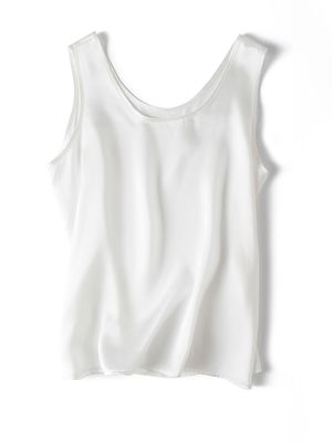 Women Basic Cozy Silk Tank - Sangia Silks