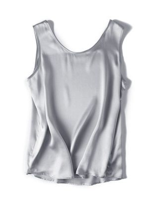 Women Basic Cozy Silk Tank - Sangia Silks