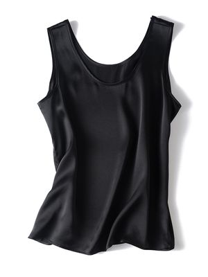 Women Basic Cozy Silk Tank - Sangia Silks