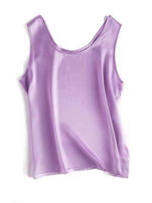 Women Basic Cozy Silk Tank - Sangia Silks