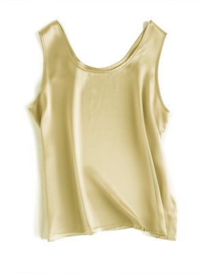 Women Basic Cozy Silk Tank - Sangia Silks