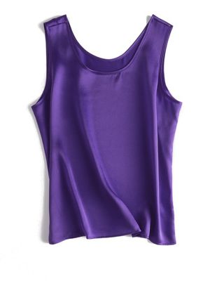 Women Basic Cozy Silk Tank - Sangia Silks